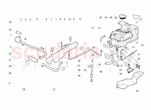 Part Diagram for Lamborghini N10117403
