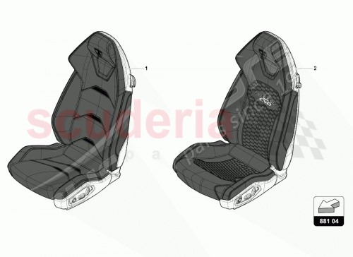 Part Diagram for Lamborghini 4T0881011AH