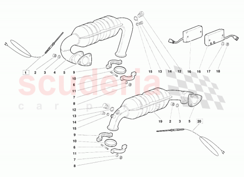 Part Diagram for Lamborghini 004431295