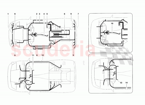 Part Diagram for Lamborghini 006138164
