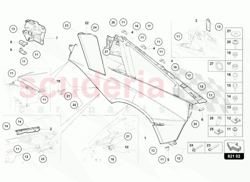 Part Diagram for Lamborghini 470853795A