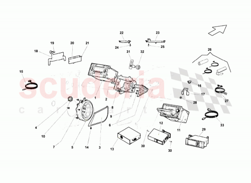 Part Diagram for Lamborghini 8E0035399