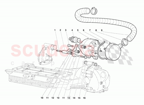 Part Diagram for Lamborghini 008101048