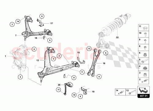 Part Diagram for Lamborghini 470971004