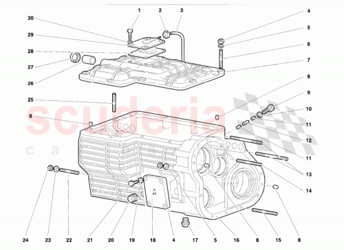 Part Diagram for Lamborghini 008300897