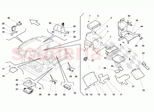 Part Diagram for Lamborghini 400955970