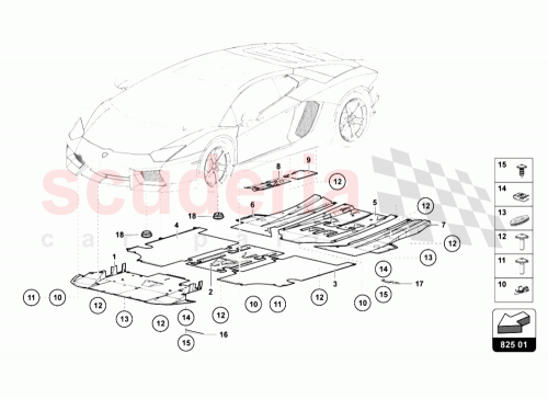 Part Diagram for Lamborghini 470853888A