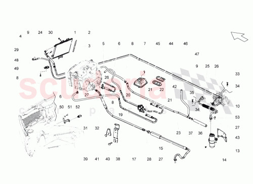 Part Diagram for Lamborghini 407820665