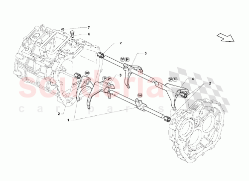 Part Diagram for Lamborghini 086301242