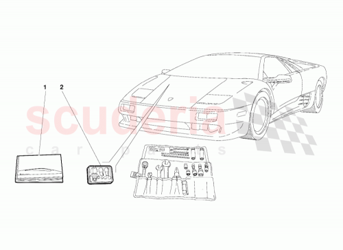 Part Diagram for Lamborghini 901327100