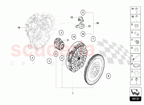 Part Diagram for Lamborghini N0131994