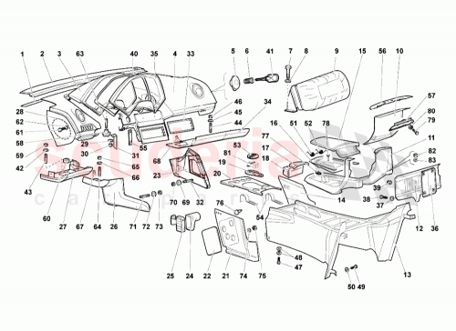 Part Diagram for Lamborghini 410819018