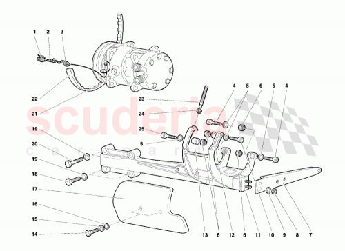 Part Diagram for Lamborghini 004529536