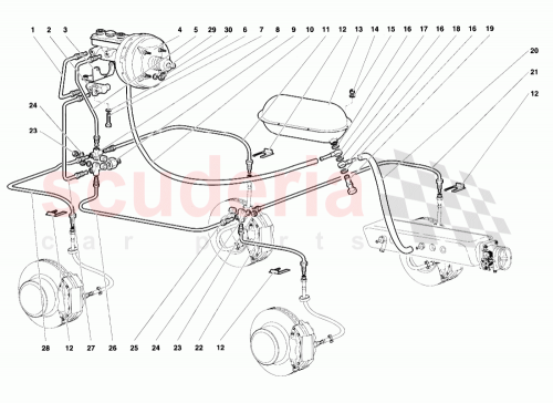 Part Diagram for Lamborghini 003131522