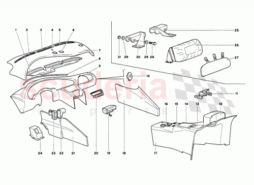 Part Diagram for Lamborghini 0069005471