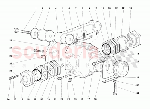 Part Diagram for Lamborghini 004134397