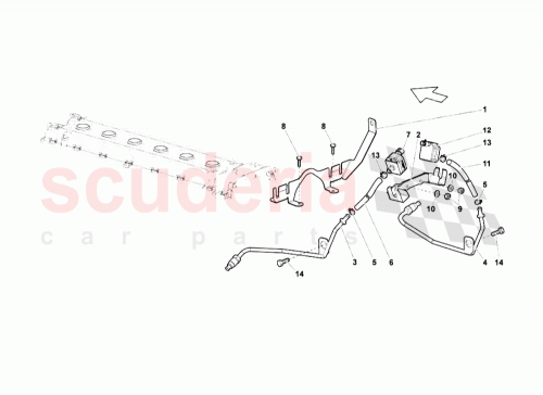 Part Diagram for Lamborghini N10454101