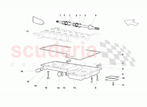 Part Diagram for Lamborghini N10554005
