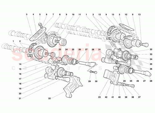 Part Diagram for Lamborghini 008573203
