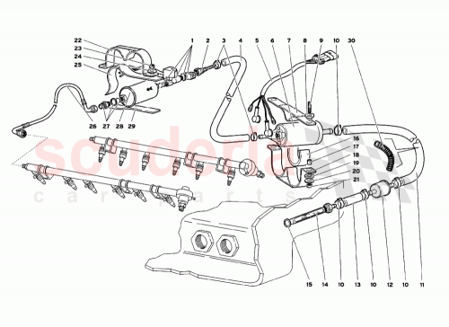 Part Diagram for Lamborghini 0062001649