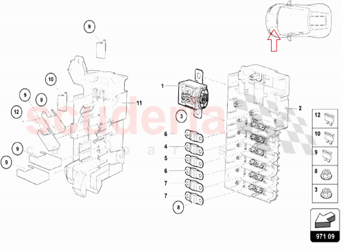 Part Diagram for Lamborghini N10525503