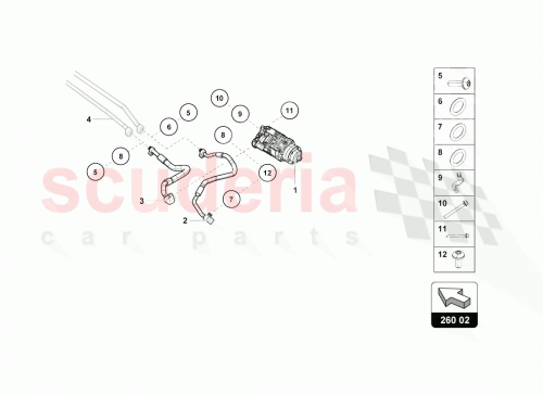Part Diagram for Lamborghini N10207701