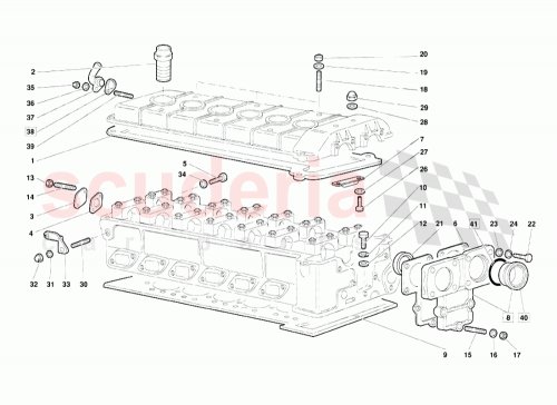 Part Diagram for Lamborghini 001129204