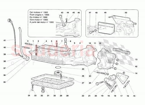Part Diagram for Lamborghini 008932211