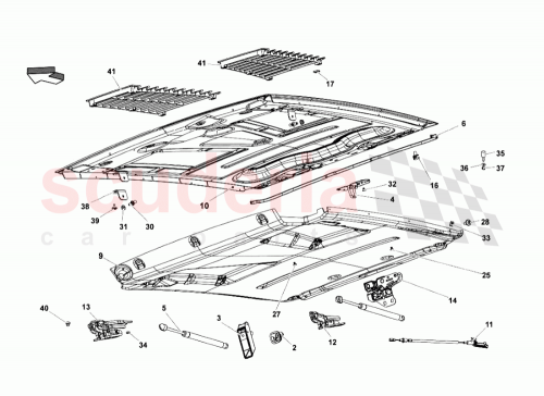 Part Diagram for Lamborghini N0154672