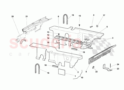 Part Diagram for Lamborghini 07M103927F