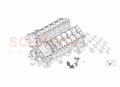 Part Diagram for Lamborghini 07M911024
