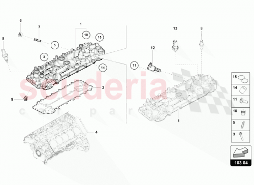Part Diagram for Lamborghini N91199901