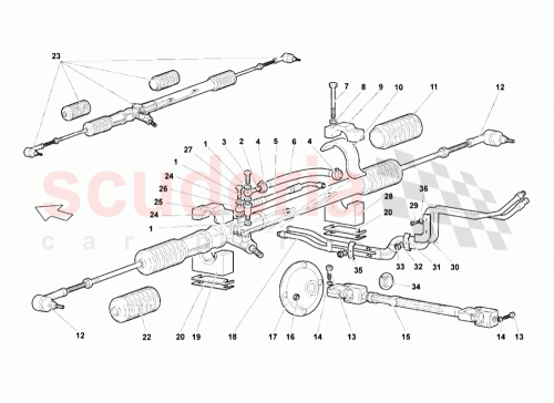Part Diagram for Lamborghini 410422761