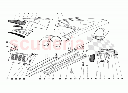 Part Diagram for Lamborghini 0078005493