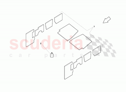 Part Diagram for Lamborghini 418863368F