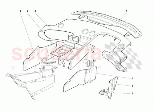 Part Diagram for Lamborghini 009958414