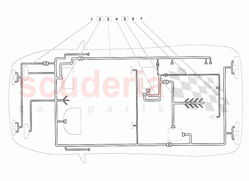 Part Diagram for Lamborghini 006129920