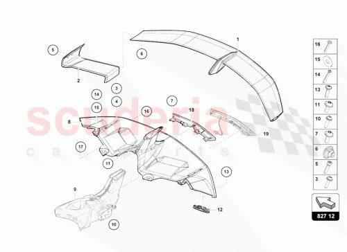 Part Diagram for Lamborghini 470827918C