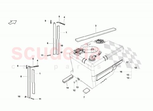 Part Diagram for Lamborghini N0125291