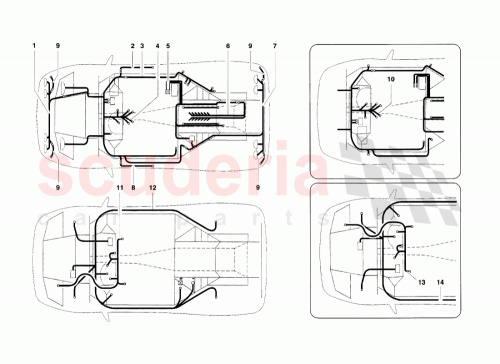Part Diagram for Lamborghini 006138157