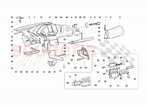 Part Diagram for Lamborghini 410858349A