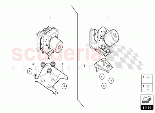 Part Diagram for Lamborghini 470614517D