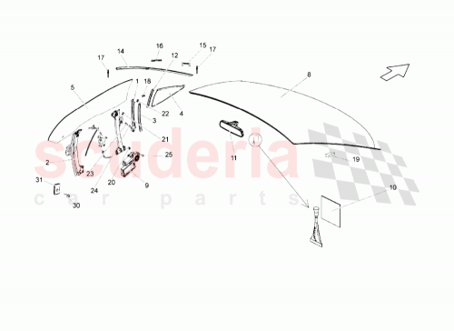 Part Diagram for Lamborghini 407853703B
