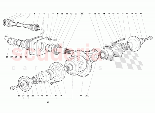 Part Diagram for Lamborghini 008583502