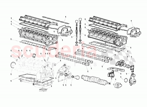 Part Diagram for Lamborghini 0R1470106