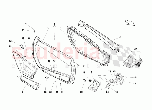 Part Diagram for Lamborghini 407831022
