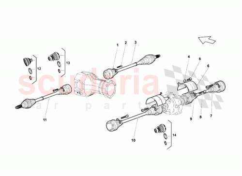 Part Diagram for Lamborghini WHT002651