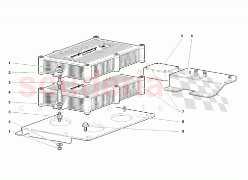 Part Diagram for Lamborghini 0016001375