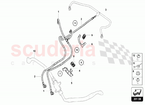 Part Diagram for Lamborghini 470201219G