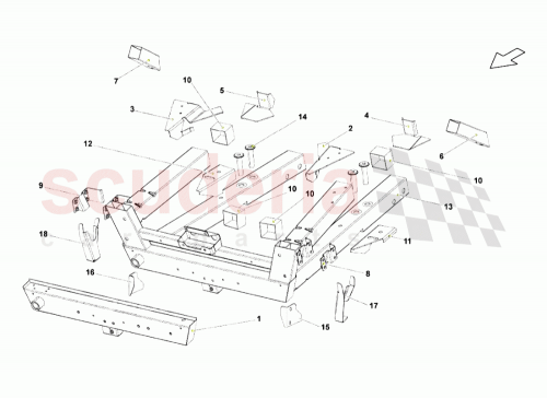 Part Diagram for Lamborghini 400805635